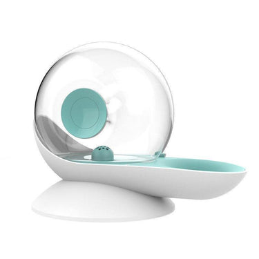 Snailey Snail-Shaped Water Feeder Pet Bowls, Feeders & Waterers KittyNook Blue